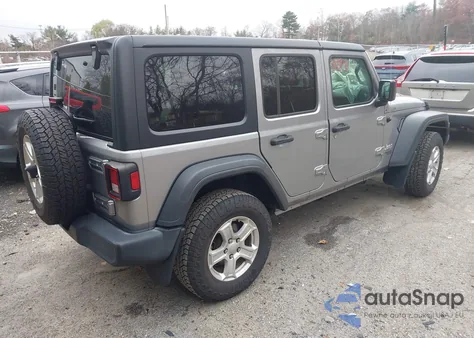 2019 Jeep Wrangler Unlimited Sport S 4X4 from USA, damaged, VIN 1C4HJXDG3KW530446